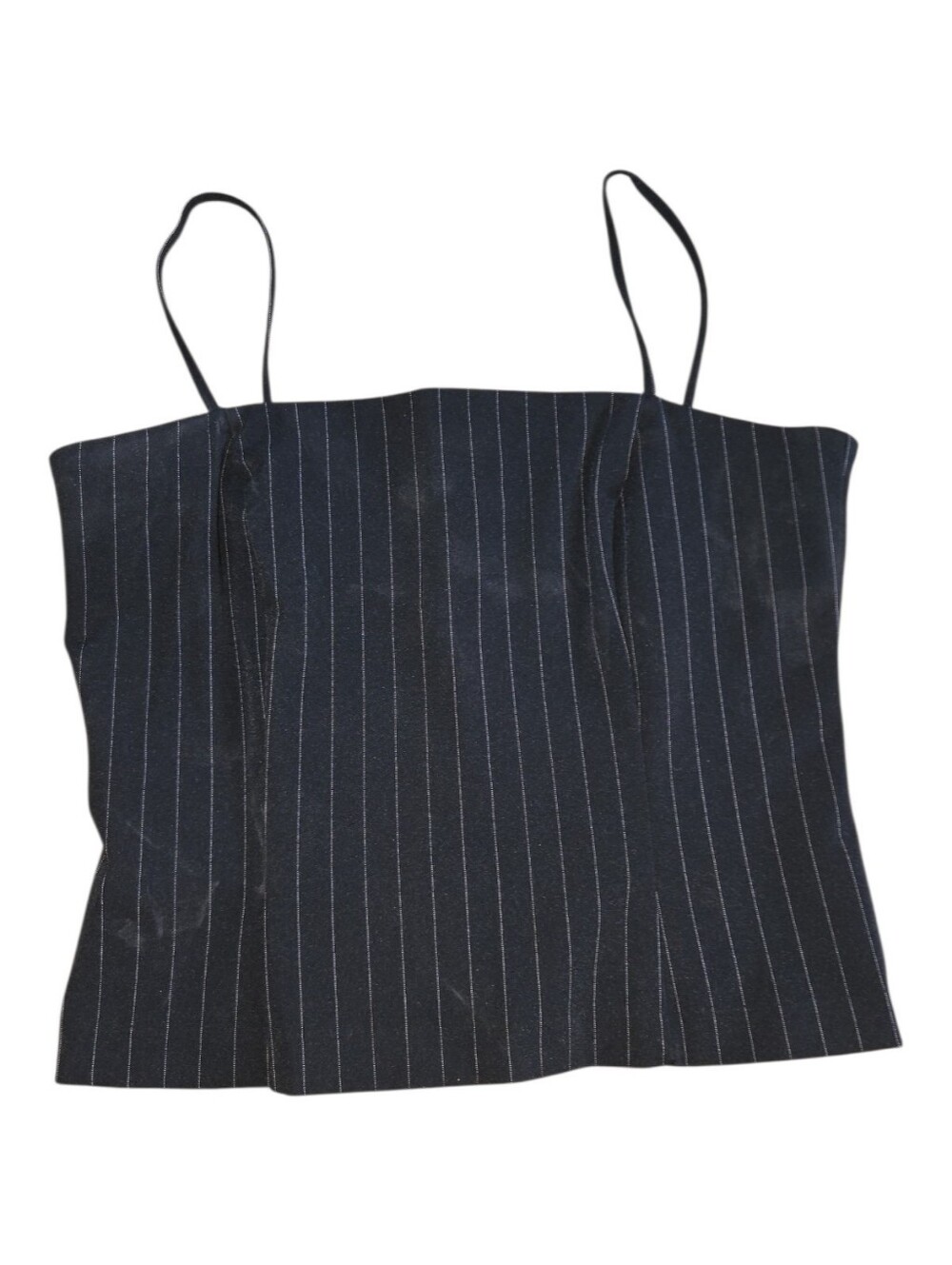 Vintage Striped Black Spaghetti Strap Women’s Top Size 11/12